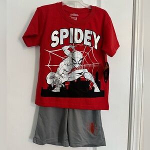 Marvel Red Spider-Man boys set